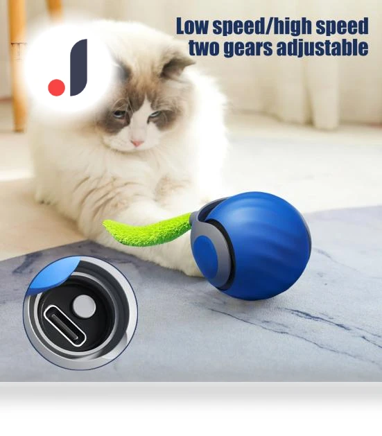 Interactive Cat Toy Ball — Cat Playthings, Vogue Wardrobe