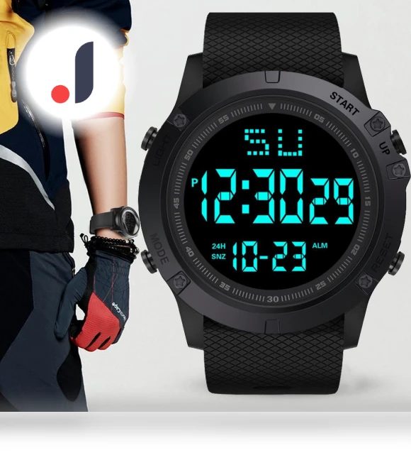 Men's Multifunctional LED Electronic Watch — Timepieces, Smarter than future