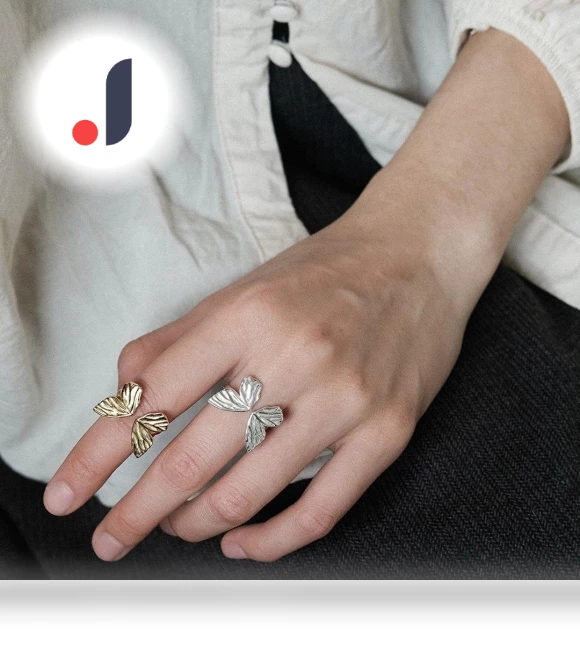 Natural Smart Butterfly Ring — Statement, Wipon
