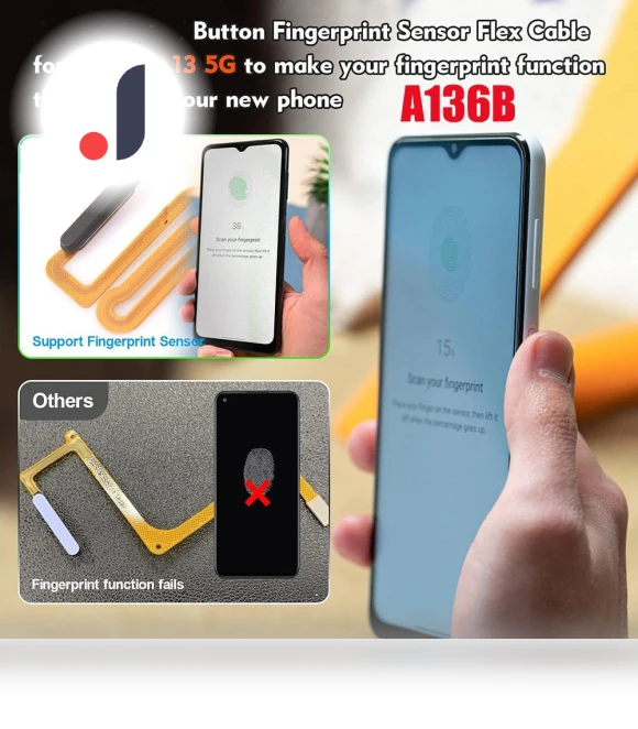 Power Button Fingerprint Sensor Flex Cable — Flex Cables, Topfactory