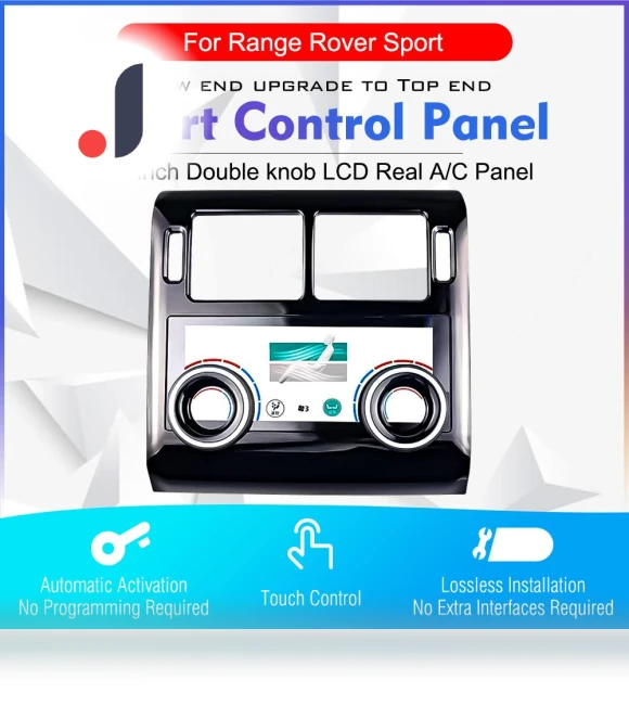 Rear Air Conditioning Panel with Touch Screen — Display Modules, Topfactory