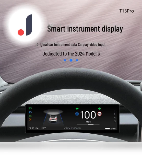 Smart Instrument LCD Screen — Car Essentials, GearUp AutoMoto