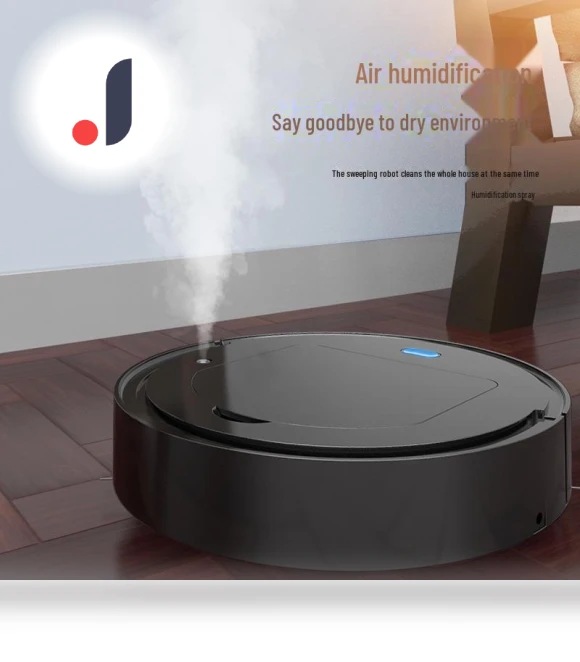 Smart Robot Vacuum 4-in-1 with USB Charging — Smart Cleaning Robots, Peach Bloom