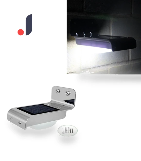 Solar Power Motion Sensor Garden Security Lamps — Outdoor Security & Flood Lighting, Tautoparts