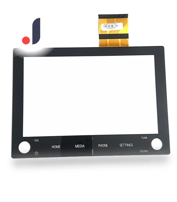Touch Screen Glass Digitizer with Radio & 2 Handles — Navigation & GPS Accessories, Tautoparts