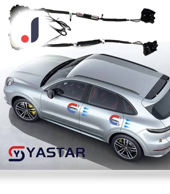 Two-Door Smart Electric Soft Closing System with Suction Cup — Door Closers, Discount Domain