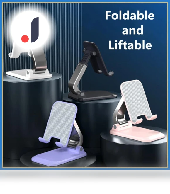 Foldable Metal Phone Stand — Stands, Auto Parts Decorate