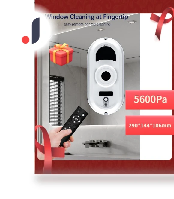 Fully Automatic Intelligent Window Cleaning Robot — Smart Cleaning Robots, HMC