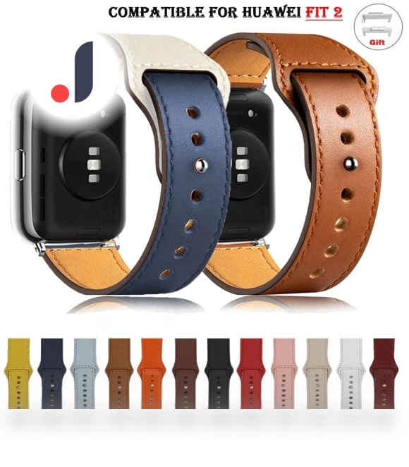 Leather Watch Strap — Smartwatches, j-3C