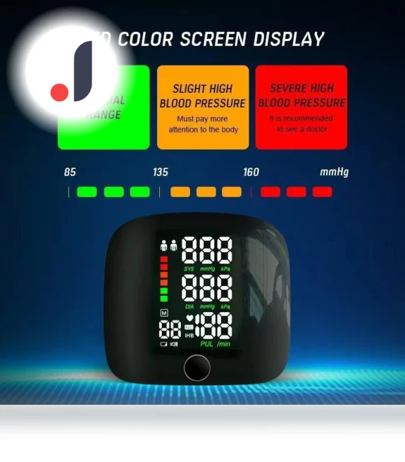 LED Wrist Blood Pressure Monitor — Blood Pressure Monitors, XuYiEC