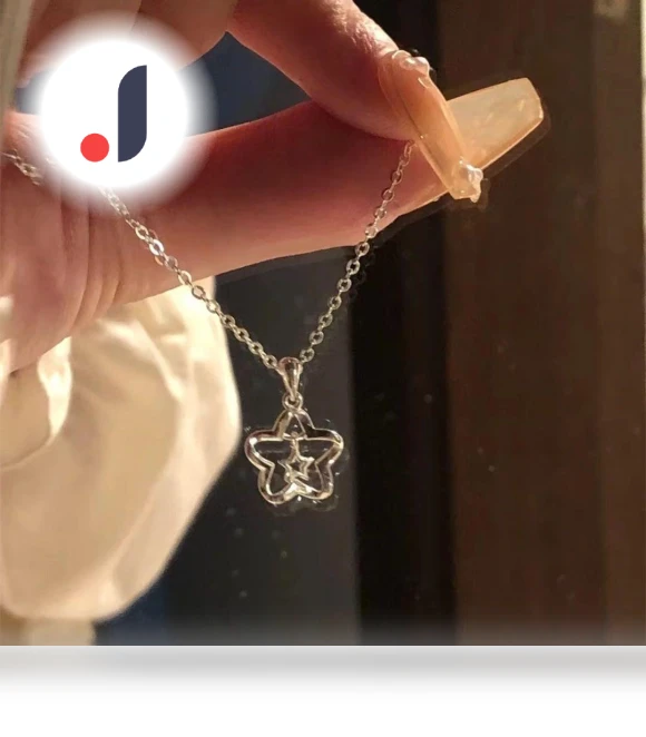 Lucky Star Necklace — Smart Jewelry, Premium jacket
