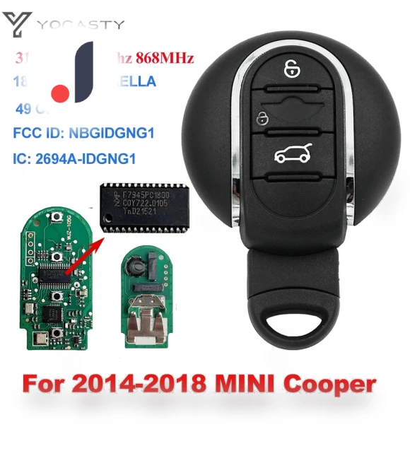 Smart Car Key — Keyless Entry, Auto Parts Decorate