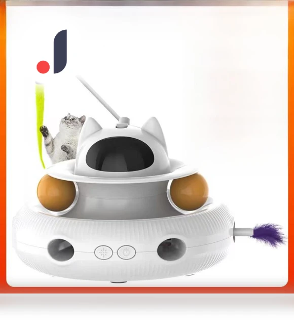 Smart Electric Laser Cat Teaser Turntable — Cat Playthings, TrendVibeCN