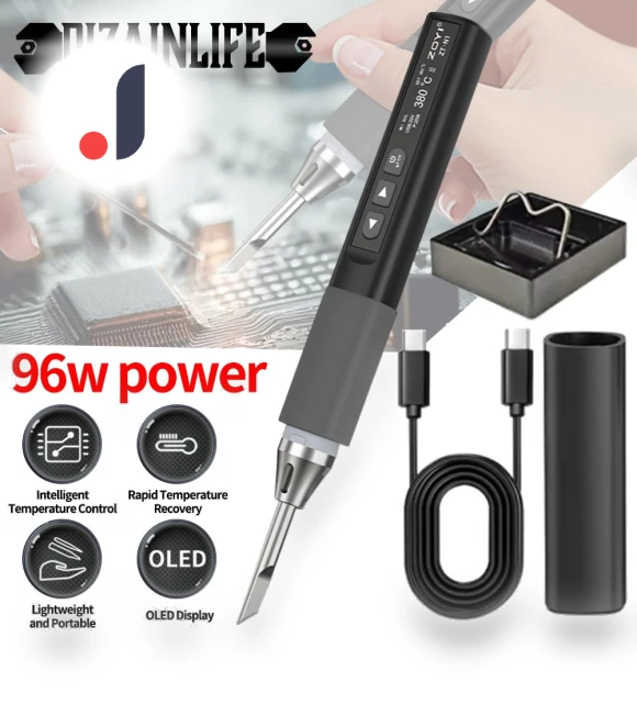 Smart Soldering Iron with Constant Temperature — Stations, ZOYI