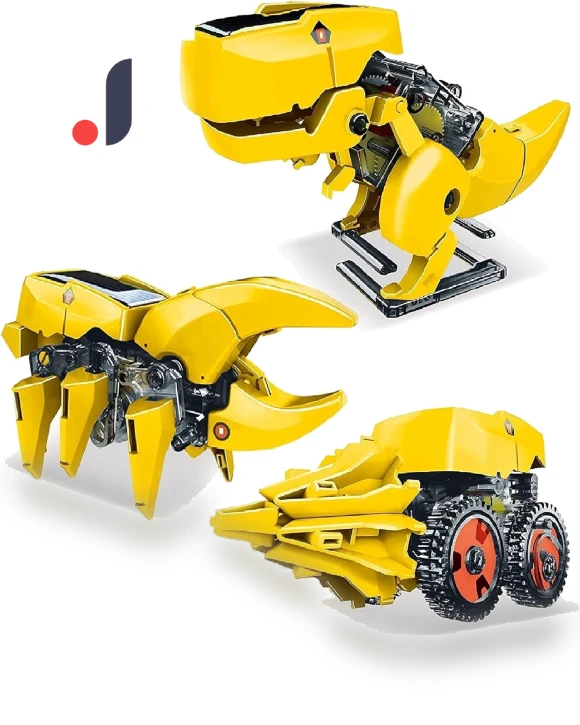 STEM Solar-Powered Dinosaur Robot — Solar Power, Japan Zen Mall