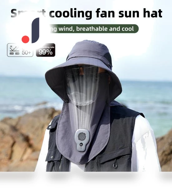 Sun Protection Hat with Smart Ventilation — Hats, mengxiangjia