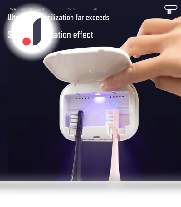 UV Wall-Mounted Smart Electric Toothbrush Sterilizer and Storage Rack — Toothbrush Holders, TrendVibeCN