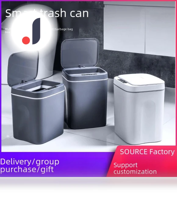 Automatic Deodorizing Trash Bin — Kitchen Cans, Perfect choice for your home