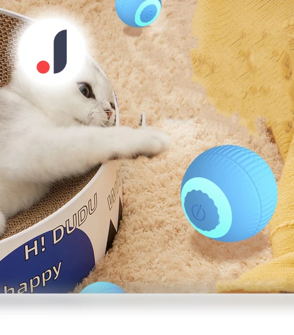 Automatic Rolling Ball for Cats — Cat Playthings, happyyu