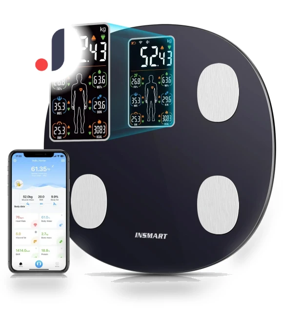 Body Balance Smart Digital Bathroom Scales — Weight Management Tools, Various wearables