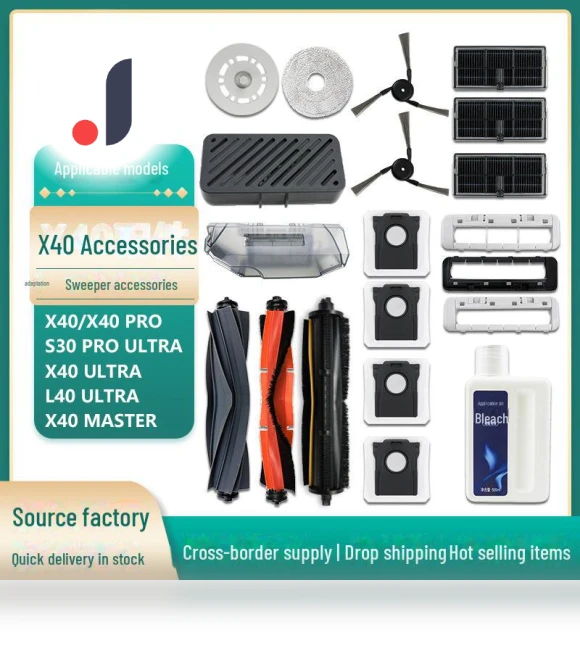 Compatible Accessories for Dreame X40 PRO Robot — Parts & Accessories, Perfect choice for your home