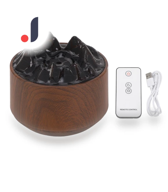 Desktop Colorful Flame Humidifier — Diffusers, OutsideWorld