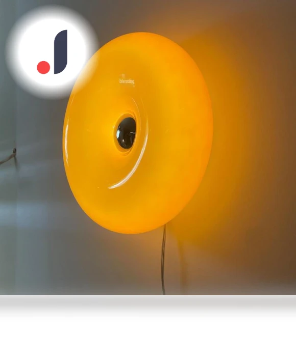 Donut Wall Lamp with Touch Control — Standing Lights, FluxZone