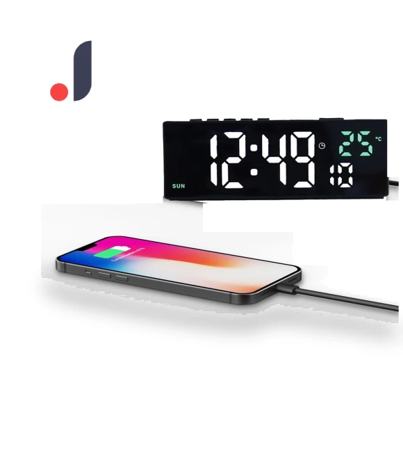 Electronic LED Clock Smart Alarm — Clocks, happyyu