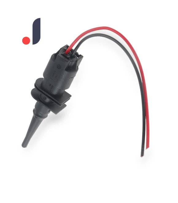 External Outdoor Temperature Sensor with Wire and Connector — Charge Temperature, feiyanautoparts