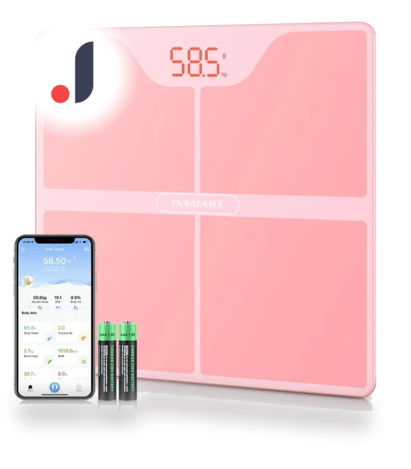 Multifunctional Body Weight Scale — Body Composition Analysis, Various wearables