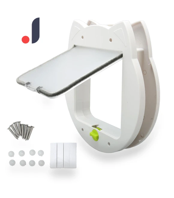 Pet Door with 4-Way Locking — Doorbells, Health & Beauty PRODUCT