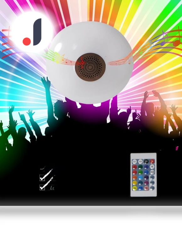 Powerful LED Music Bluetooth UFO Bulb — LED, TrendVibeCN