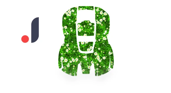 Robot Lawn Mower Sticker Set — Autonomous Lawn Care, MoRub-Japan