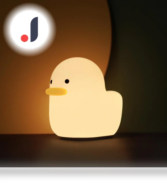 Silicone Duck Night Light — Night Lights, Household supplies MH