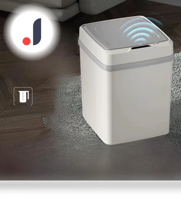 Smart Automatic Induction Trash Bin with Lid — Waste Baskets, Perfect choice for your home