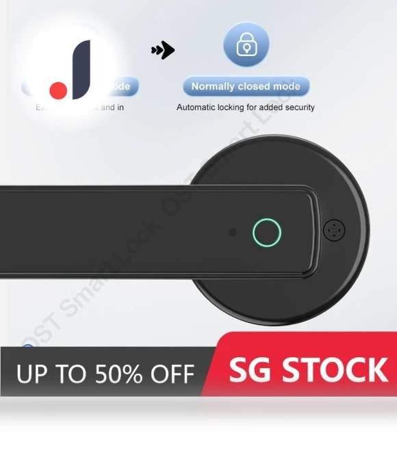 Smart Fingerprint Door Lock — Electromagnetic Security Locks, The Romantics
