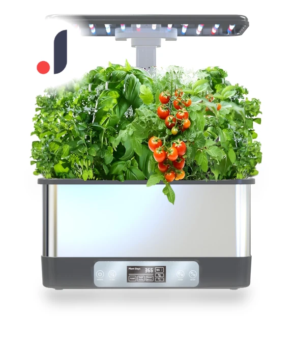 Smart Hydroponic System with LED Lighting — Germination Kits, yieryi Garden Tools