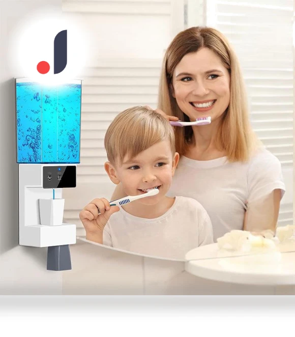 Smart Induction Mouthwash Dispenser — Oral Rinse, Take One