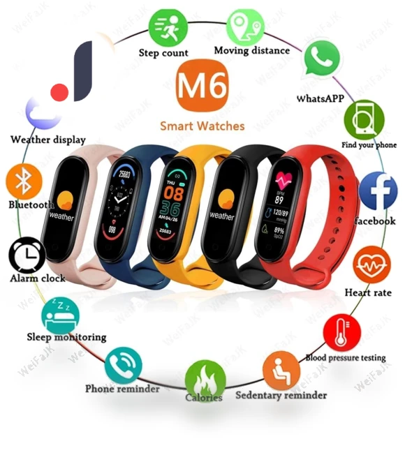 Smart Watch M6 — Smartwatches, happyyu