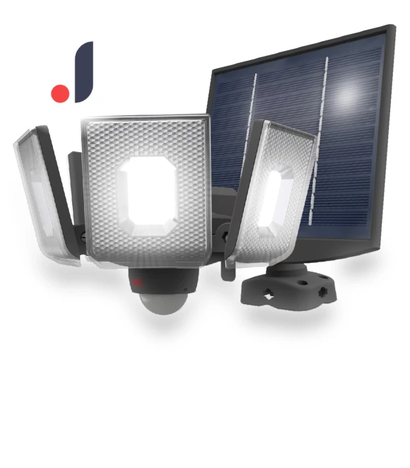 Solar Sensor Light — Outdoor Security & Flood Lighting, JO Market - JAPAN SELECT -