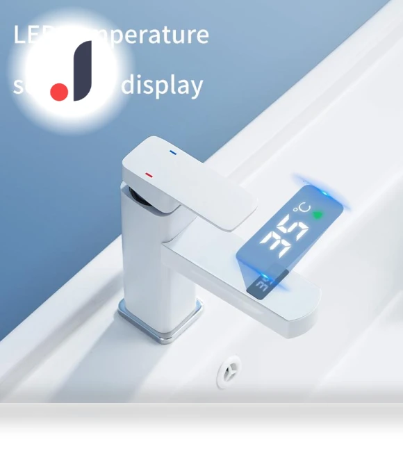 Touch LED Digital Display Temperature Faucet — Smart-Touch Kitchen Faucets, Household supplies MH