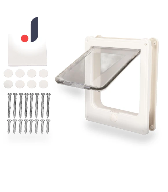 Automatic Cat Door with Magnetic Lock — Doorbells, Health & Beauty PRODUCT