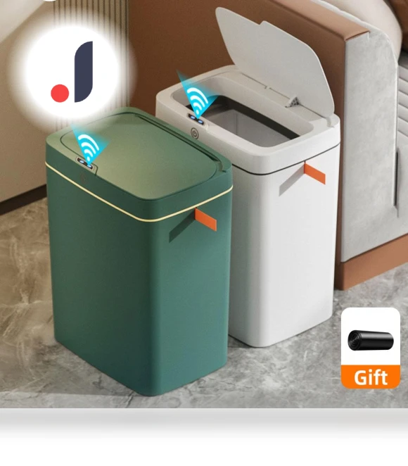 Automatic Waste Bin — Waste Baskets, Simple and warm