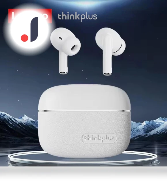 Bluetooth Headphones with Noise Cancellation — Over-Ear Headphones, Lenovo