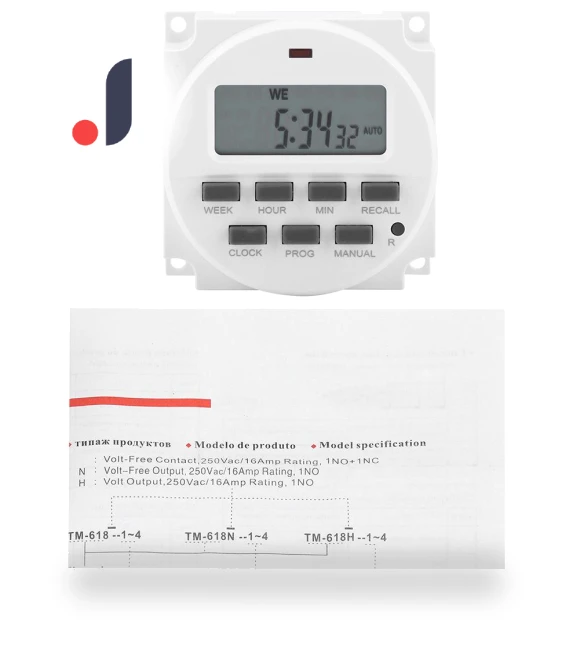Digital Electric Programmable Smart Control Switch Timer — Outlet Switches, CosyHome