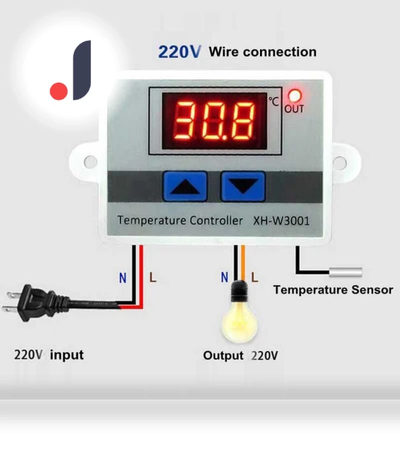 Digital LED Temperature Controller — Home Climate Control, Cooperate