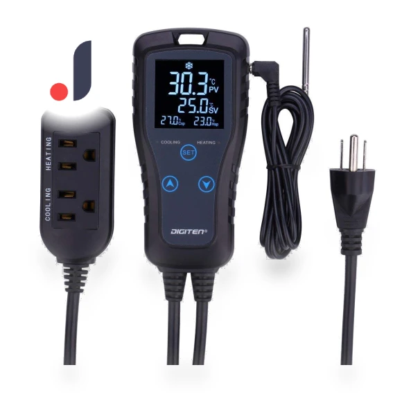 Digital Programmable Thermostat Outlet — Home Climate Control, DOKI DOKI MARKET form NIPPON
