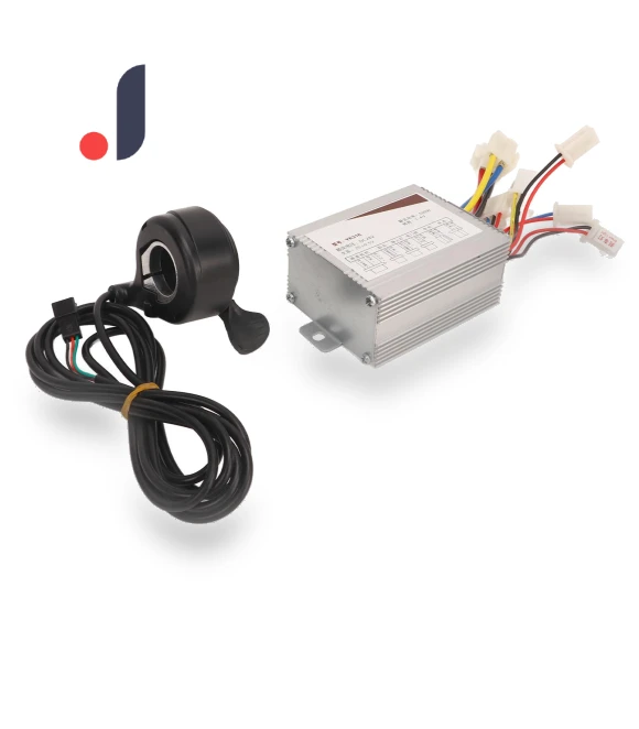 Electric Bike Controller with Throttle — Throttle, Fishine
