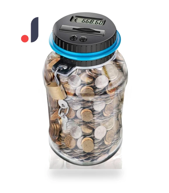 Electronic Digital Piggy Bank with LCD Display — Savings & Piggy Banks, CosyHome