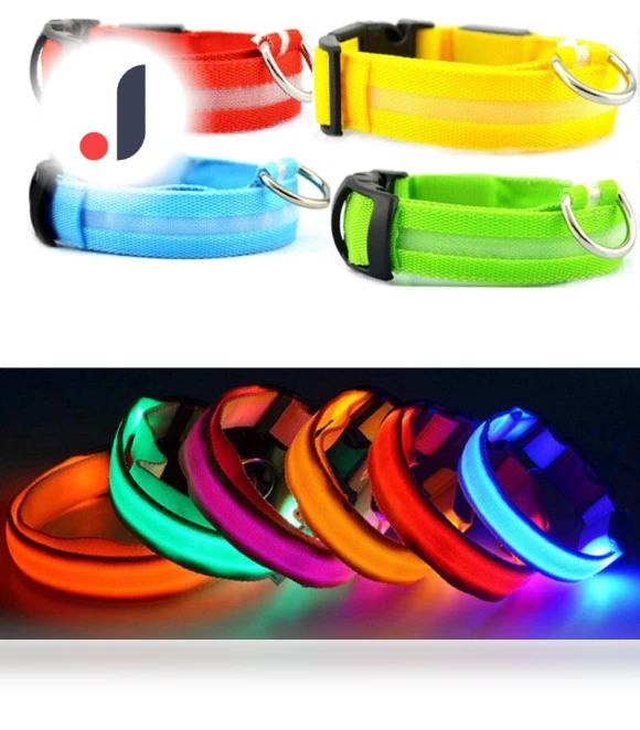 Glowing LED Dog Collar — Collars, AI Market